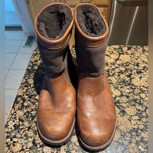 UGG Men's Chestnut and Dark Brown Boots